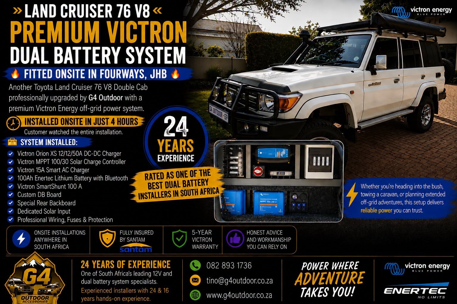 LAND CRUISER 76 DUAL BATTERY SYSTEM